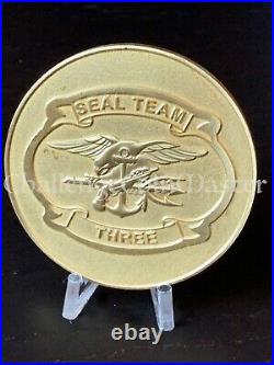 D70 Navy Seal Team Three 3 Bravo Platoon Challenge Coin