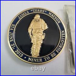DEA KIA Drug Enforcement Administration Special Agent Service Coin RARE BA 205