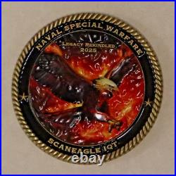 DET Coronado Advanced Training Command SEAL SCANEAGLE Drone Navy Challenge Coin