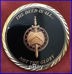 DEVGRU Black Squadron Task Force Challenge Coin Navy SEAL ST6 NSWDG CIA