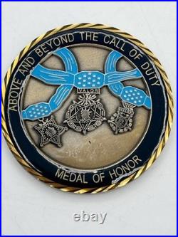 Daniel Daly USMC Double MOH Navy Cross For Valor In China & Haiti Challenge Coin