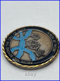 Daniel Daly USMC Double MOH Navy Cross For Valor In China & Haiti Challenge Coin