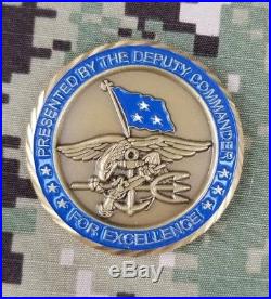 Deputy Commander Central Command CENTCOM 3 Star Navy SEAL Challenge Coin