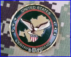 Deputy Commander Central Command CENTCOM 3 Star Navy SEAL Challenge Coin