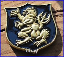 Devgru Navy Special Warfare Group Sealteam 6 Challenge Coin Gold Squadron Cpo