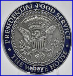 Donald Trump Presidential Food Service 2016 US Navy White House Challenge Coin