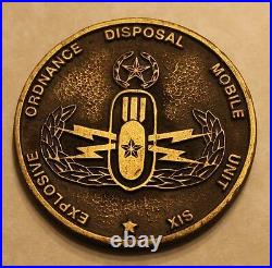 Explosive Ordnance Disposal Mobile Unit 6 DET VIII / 8 Navy Challenge Coin