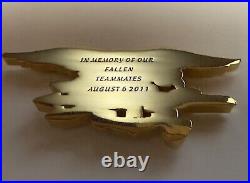 Extortion 17 Memory of Fallen DEVGRU SEAL Aug 2011 Navy Challenge Coin