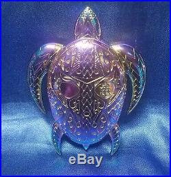ExtremelyRare! Sought After New Rainbow Sea Turtle Navy Chief CPO Challenge Coin