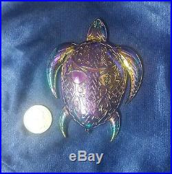ExtremelyRare! Sought After New Rainbow Sea Turtle Navy Chief CPO Challenge Coin