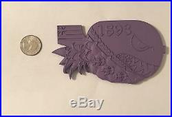 Extremely Rare- Brand New- Big-Ube Pinapple Bomb Navy Chief/CPO Challenge Coin