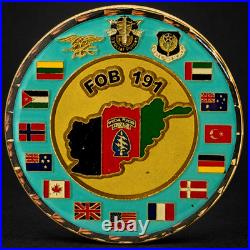 FOB 191 Afghanistan OEF Coalition Special Forces Navy SEAL AFSOC Challenge Coin