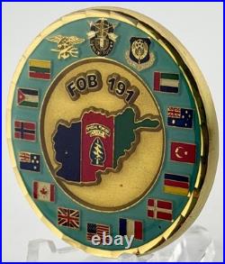 FOB 191 Afghanistan OEF Coalition Special Forces Navy SEAL AFSOC Challenge Coin