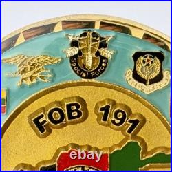 FOB 191 Afghanistan OEF Coalition Special Forces Navy SEAL AFSOC Challenge Coin