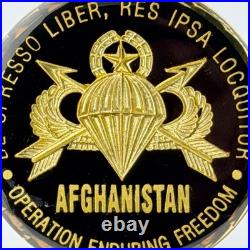 FOB 191 Afghanistan OEF Coalition Special Forces Navy SEAL AFSOC Challenge Coin