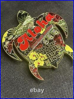 FY 20 US NAVY Island Division Chiefs Mess Jason Initiation Turtle Challenge Coin