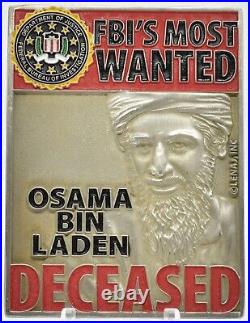 Fbi Navy Seal Team 6 Operation Neptune Spear Bin Laden Challenge Coin