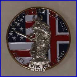 Fighter Pilot Iceland Naval Air Station Keflavik Air Force Navy Challenge Coin