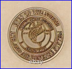 Fighter Pilot Iceland Naval Air Station Keflavik Air Force Navy Challenge Coin