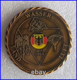 GERMANY KAMPFSCHWIMMER CHALLENGE COIN special forces tier 1 navy COMBAT SWIMMER