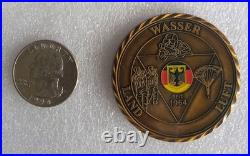 GERMANY KAMPFSCHWIMMER CHALLENGE COIN special forces tier 1 navy COMBAT SWIMMER