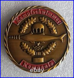 GERMANY KAMPFSCHWIMMER CHALLENGE COIN special forces tier 1 navy COMBAT SWIMMER