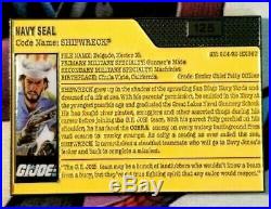 GI JOE Navy Seal Shipwreck Challenge Coin Numbered #125 EXTREMELY RARE