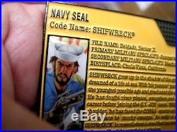 GI JOE Navy Seal Shipwreck Challenge Coin Numbered #125 EXTREMELY RARE