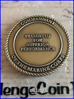 General Robert Neller 37th Commandant of the Marine Corps CMC Challenge Coin