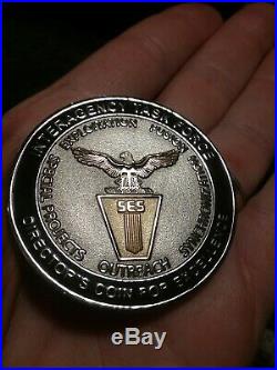 Genuine INTERAGENCY TASK FORCE SPECIAL OPERATIONS COMMAND SES Challenge Coin