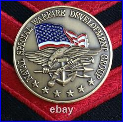 Genuine U. S. Navy Seals / Seal Team 6 Challenge Coin / Nswdg / Devgru / Mob 6