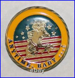 Grumman F-14 Tomcat 1972-2006 Anytime, Baby! Navy Challenge Coin