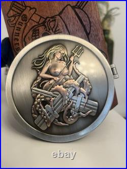 Gunner's Mate Challenge Coins -Glasshouse Design-Rare Military Pride Collectible Gunner's Mate Challenge Coins -Glasshouse Design-Rare Military Pride Collectible