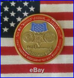 H. G. Barney Barnum Usmc Navy Colonel Nam Medal Of Honor Challenge Coin #2650