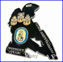 Halo Master Chief Spartan USS Laboon DDG 58 Video Game CPO Navy Challenge Coin