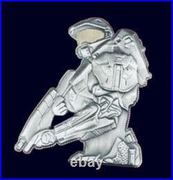 Halo Master Chief Spartan USS Laboon DDG 58 Video Game CPO Navy Challenge Coin
