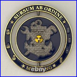 Hooyah Snipes Mustang Chief Warrant Officer Arroyo Navy Challenge Coin J#22