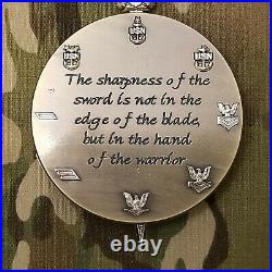 Huge, Navy Chiefs Mess, Wonder Woman Shield With Sword, Challenge Coin
