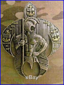 Huge, Usn, Cpo Navy Chief Mess, Pearl City Peninsula, Turtle Challenge Coin