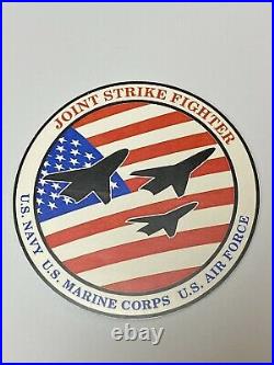 JSF JOINT STRIKE FIGHTER USAF USMC USN RN RAF RDAF X-35 X-32 1.5 Challenge Coin