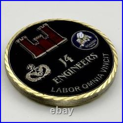 JSOC J4 Engineers Seabees Challenge Coin Navy Seabees Joint Special Ops Command