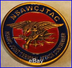 JTAC Joint Terminal Attack Controller NSAWC Navy SEAL Cleared Hot Challenge Coin