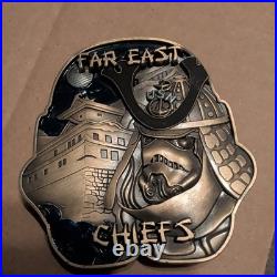 Japan Far East Chief Navy CPO Challenge Coin