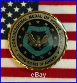 John W. Finn Navy Ww2 Medal Of Honor Challenge Coin, Pearl Harbor Item #6500