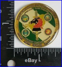Joint Psychological Operations Task Force PSYOPS OEF Army USMC USN USAF Coin