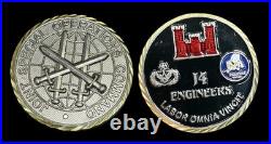 Joint Special Operations Command Seabees J4 Engineers US NAVY Challenge Coin