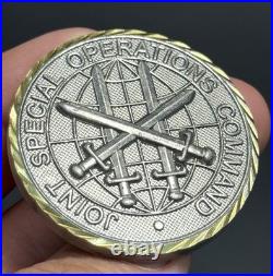 Joint Special Operations Command Seabees J4 Engineers US NAVY Challenge Coin