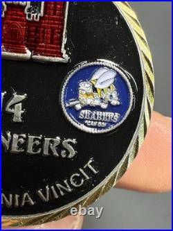 Joint Special Operations Command Seabees J4 Engineers US NAVY Challenge Coin