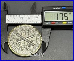 Joint Special Operations Command Seabees J4 Engineers US NAVY Challenge Coin