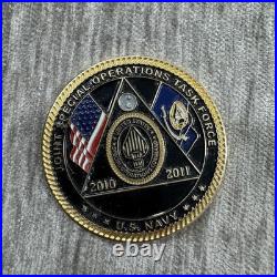 Joint Special Operations Task Force US Navy Challenge Coin Mosul Iraq 2010-2011